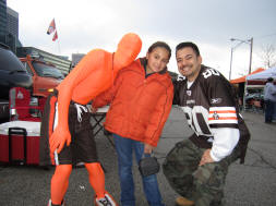 Orange Man - Cleveland Browns Fan