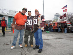 Old Man and Photo Guy - Cleveland Browns Fans