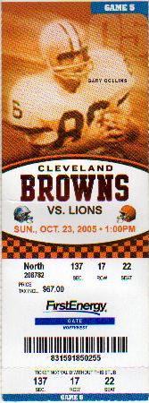 Buy Cleveland Browns Football Tickets