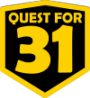 Quest for 31 Logo