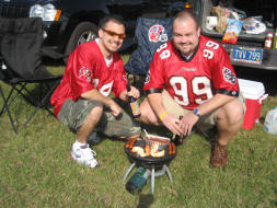 Let the Tailgating at Raymond James Stadium begin