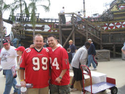 A great draw for the Tampa Bay Buccaneers fans