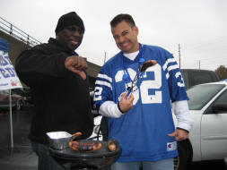 Indianapolis Colts Fans Tailgating