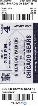 Buy Cheap Chicago Bears Tickets here