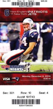 Buy Cheap New England Patriots Tickets Here