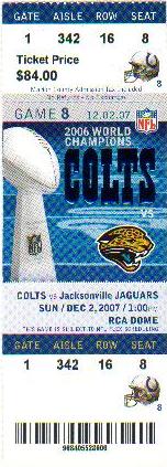 Indianapolis Colts Football Tickets for sale