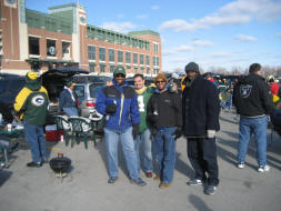Green Bay Packers Tailgating in Title-town