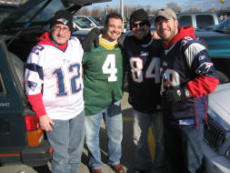 New England Patriots fans from Boston, MA