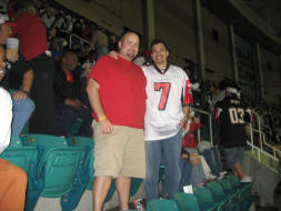 Jeremy and I in Section 321