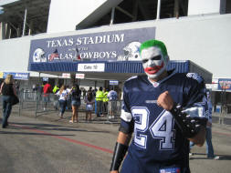 The Joker at Texas Stadium