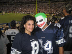 Lower endzone with the Joker