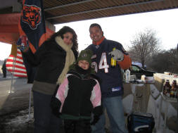 Tailgating in the bitter cold